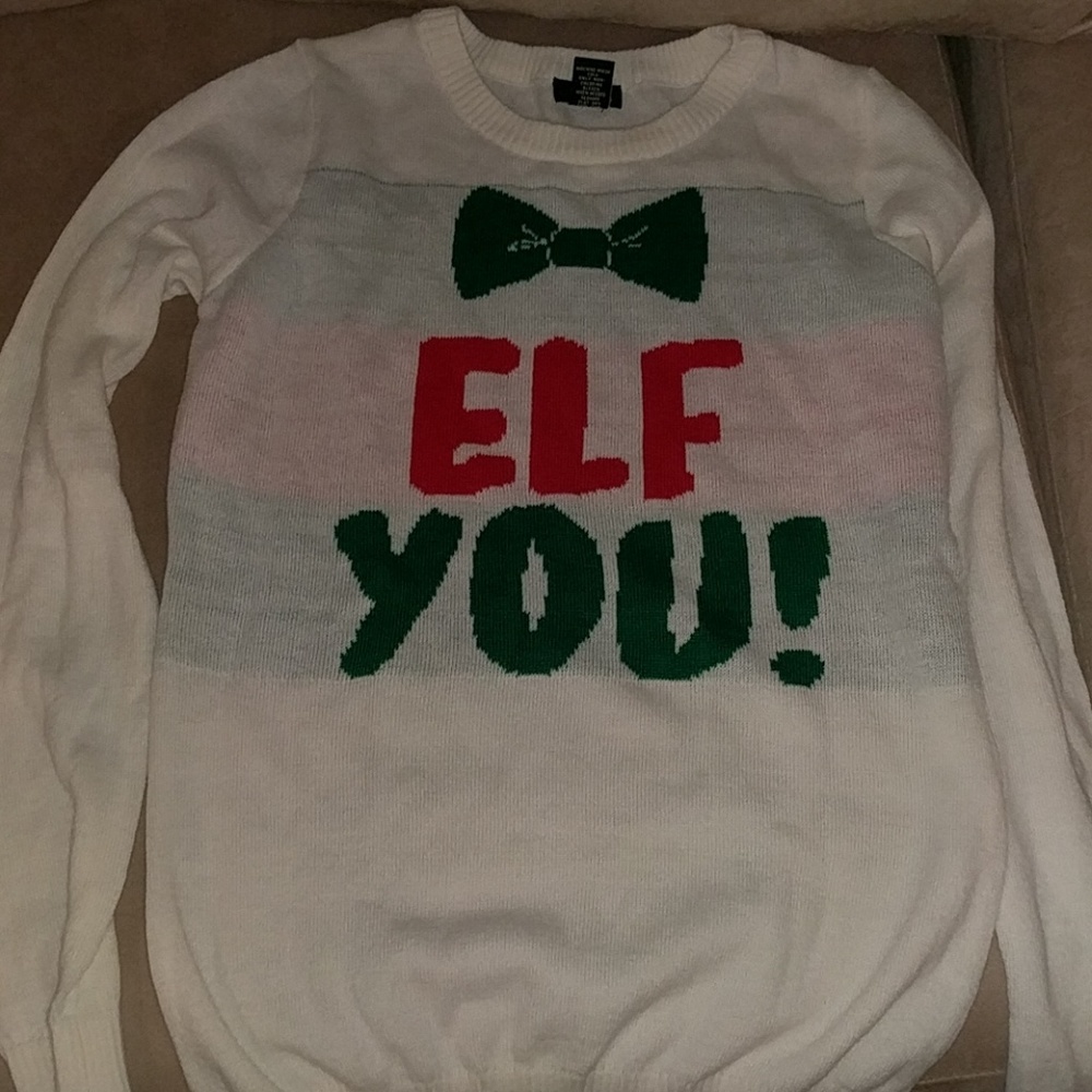 Elf you sweater
